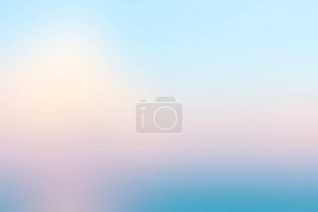 Photo for Abstract Defocused Hologram background. Sunrise sky background. Abstract colorful blurred backdrop - Royalty Free Image