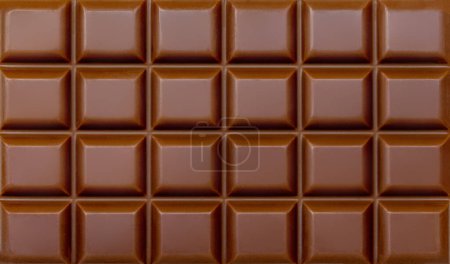 Photo for Milk chocolate bar textured background. Chocolate Pattern.   High resolution image close u - Royalty Free Image