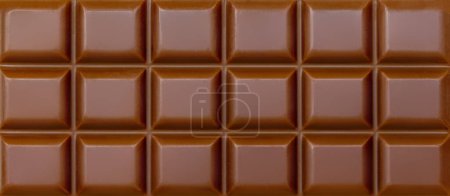 Photo for Dark chocolate bar textured background. Milk Chocolate Pattern.   High resolution image close u - Royalty Free Image