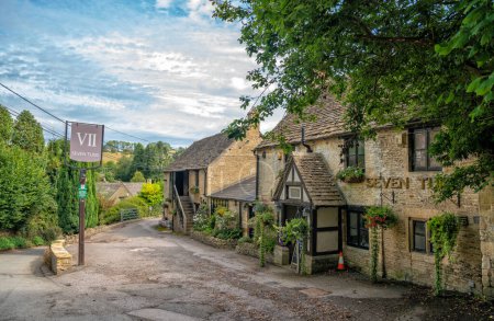 Photo for Seven Tuns Public House, Chedworth, The Cotswolds, England, United Kingdom - Royalty Free Image