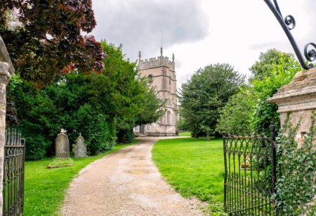 Photo for St Martin's Parish Church in Horsley near Stroud Gloucestershire, England, United Kingdom - Royalty Free Image