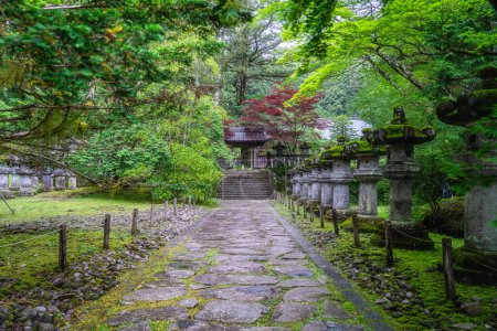 Photo for The marvelous Taiyu-in Temple in Nikko. Tochigi Prefecture, Japan. - Royalty Free Image