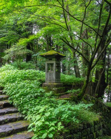 Foto de Vista escénica en el santuario de Tosho-gu en Nikko. Prefectura de Tochigi, Japón. - Imagen libre de derechos