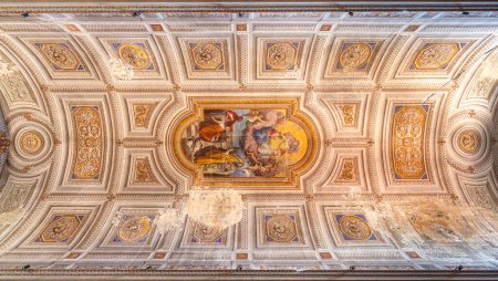 Photo for Duomo of Santa Maria Assunta in Nepi, province of Viterbo, Lazio, Italy. October-20-2023 - Royalty Free Image