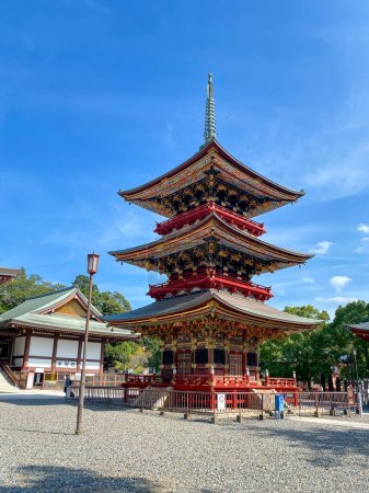 Foto de Pagoda de Narita San templo en Narita Japón - Imagen libre de derechos