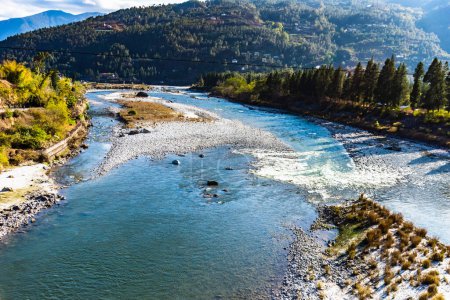 Photo for Puna Tsang Chu River Sankosh River near Sopsokha, Bhutan - Royalty Free Image