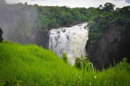 Photo for Waterfalls at the Victoria Falls Zimbabwe. - Royalty Free Image