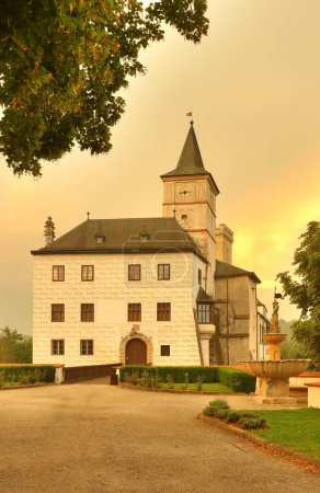 Die Burg Rozmberk in der Tschechischen Republik
