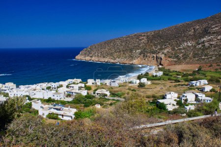 Das Dorf Zeus in der Bucht von Naxos, Griechenland