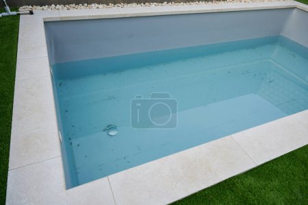 Photo for Dirty pool after winter period - Royalty Free Image