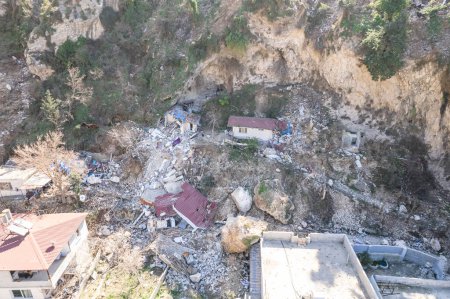Photo for Turkey earthquake, kahramanmaras, gaziantep, adana, Hatay, adiyaman February 2023, earthquake scenes - Royalty Free Image