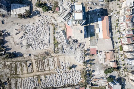 Photo for Turkey earthquake, kahramanmaras, gaziantep, adana, Hatay, adiyaman February 2023, earthquake scenes - Royalty Free Image