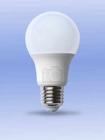 Photo for A close-up of a vertically placed LED lamp - Royalty Free Image