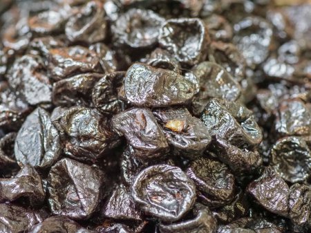 Photo for Prunes on a Store Shelf: Detailed Shot of Dried Fruits - Royalty Free Image