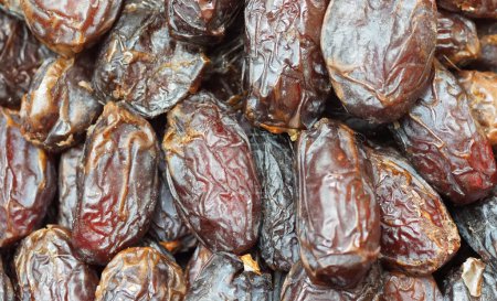 Delicious Dates: A Detailed Shot of the Exotic Sweet Fruit