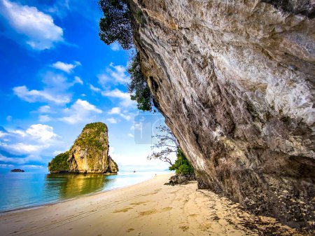 Téléchargez les photos : Railay et Phra nang Cave Beach à Krabi, Thaïlande, Asie du Sud-Est - en image libre de droit