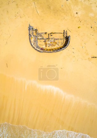 Foto de Vista aérea de la playa de Nunggalan en Bali, Indonesia, sureste asiático - Imagen libre de derechos
