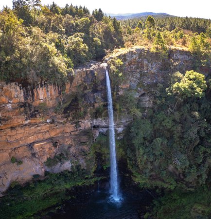 Lone Creek Falls in Graskop, South Africa, Africa