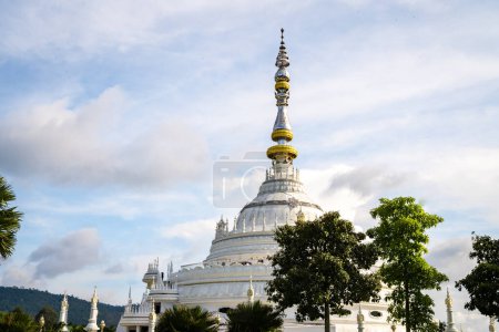 Photo for Wat Saeng Tham Wang Khao Khiao or Phra Maha Chedi Si Saeng Tham Wisutthimongkol in Nakhon Ratchasima, Thailand, south east asia - Royalty Free Image