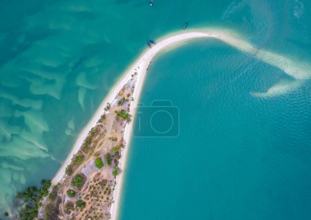 Photo for Aerial view of Laem Haad Beach in koh yao yai, Phang Nga, Thailand, south east asia - Royalty Free Image