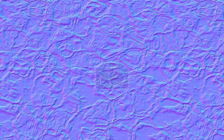 Foto de Texture seamless, Normal map for bump map texture 3d shaders and materials-3D illustration - Imagen libre de derechos