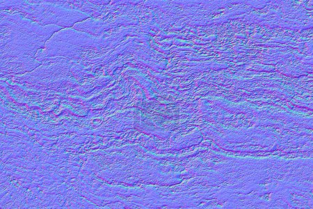 Foto de Abstract lines,wall, Normal map texture,for bump map texture 3d shaders and materials-3D illustration - Imagen libre de derechos
