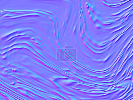 Foto de Abstract lines, Normal map texture,for bump map texture 3d shaders and materials-3D illustration - Imagen libre de derechos