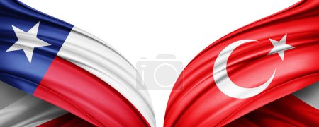 Foto de Ilustración 3D. bandera de Texas y bandera de Turquía - Imagen libre de derechos