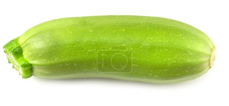 Photo for Zucchini salad isolated on a white background. Design element for product label - Royalty Free Image