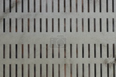 Photo for Gray metal texture of iron lattice on fan - Royalty Free Image