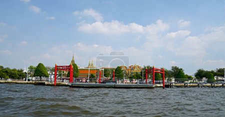 Palais des Rois au Bangladesh, thailand de la rivière Chao Praya