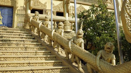 Mongkol Serei Kien Khleang Pagoda in Phom Penh in Cambodia