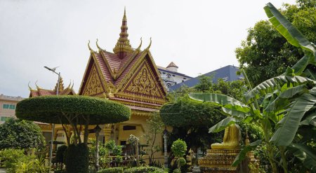 traditional temple in battambang in cambodia
