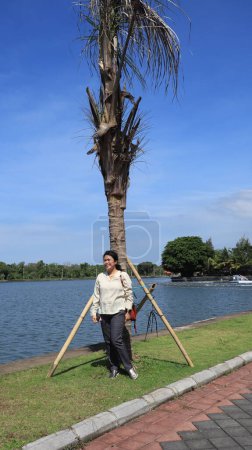 Photo for Ngurah Rai Tahura mangrove area, meeting place for state leaders at the G20 Summit Bali 8 December 2022 - Royalty Free Image