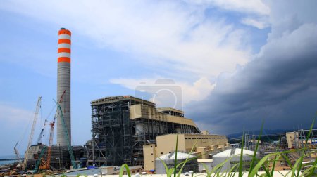 Foto de La ubicación de la construcción de una central de vapor Batang Indonesia 18 de marzo de 2018 - Imagen libre de derechos