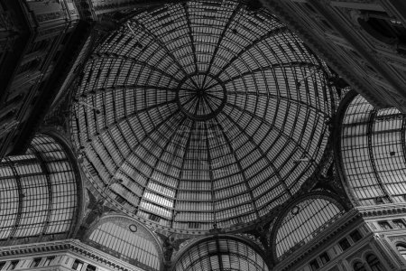 Photo for Galleria Umberto I is a shopping gallery built in Naples between 1887 and 1890. It is dedicated to Umberto I of Italy, in memory of his generous presence during the cholera epidemic of 1884. - Royalty Free Image