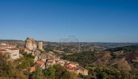 Photo for The name derives from stone, since it was built on a huge limestone formation, the "Morgia", and of the adjective cupa, which in Latin means "barrel". - Royalty Free Image