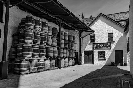 The Kilbeggan Distillery is located on the Brosna River in the town of Kilbeggan, County Westmeath, Ireland. It is currently part of the Beam Suntory group.