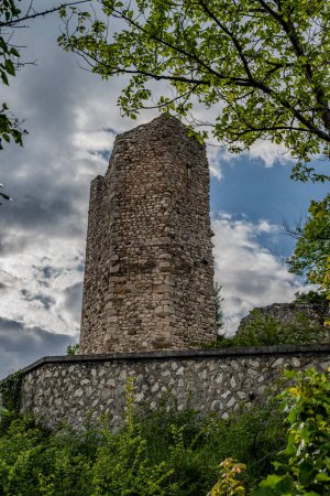 The castle of Alfedena is the ruins of a castle dating back to the 10th-11th century in the Italian municipality of the same name of which an octagonal tower and parts of the walls remain