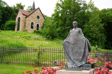 Téléchargez les photos : La Crosse, Wisconsin États-Unis - 9 juillet 2022 : Sanctuaire de Notre-Dame de Guadalupe - en image libre de droit