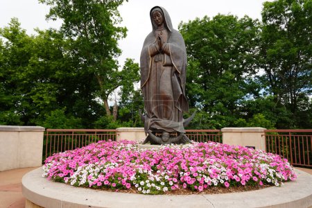 Photo for La Crosse, Wisconsin USA - July 9th, 2022: Shrine of Our Lady of Guadalupe - Royalty Free Image