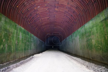 Photo for Old train tunnel on Elroy to Sparta Wisconsin nature bike trail. - Royalty Free Image