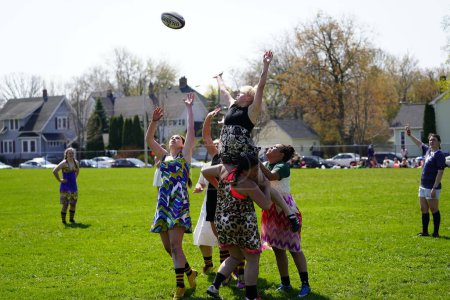 Téléchargez les photos : College Bal de bal Rugby 2019 - en image libre de droit