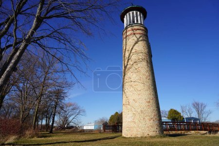Photo for Asylum Point Lighthouse in Oshkosh, Wisconsin - Royalty Free Image