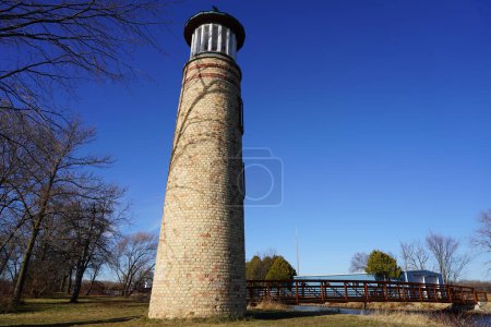 Photo for Asylum Point Lighthouse in Oshkosh, Wisconsin - Royalty Free Image