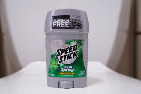 Photo for Fond du Lac, Wisconsin / USA - September 20th, 2019: Speed Stick Deodorant Regular 1.8 oz - Royalty Free Image