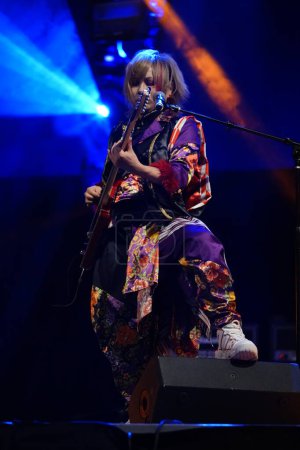 Photo for Milwaukee, Wisconsin USA - February 13th, 2020: Japanese visual kei rock band ACME performed its first overseas concert at Anime Milwaukee at the Wisconsin Center. - Royalty Free Image