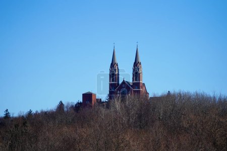 Holy Hill - Basilica and National Shrine of Mary Help of Christians out in Hubertus,  Wisconsin