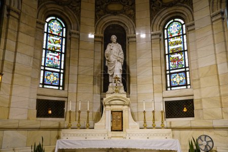 Photo for St Paul, Minnesota USA - October 9th, 2021: Interior of Saint Paul cathedral. - Royalty Free Image