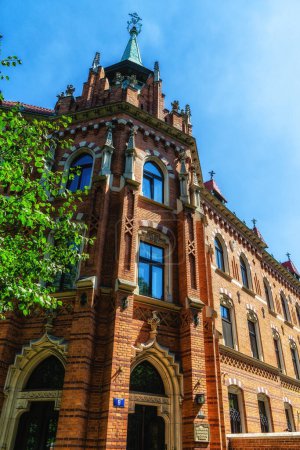 Téléchargez les photos : Higher Theological Seminary of the Archdiocese of Krakow building Old Town of Krakow city, Lesser Poland Voivodeship of Poland - en image libre de droit